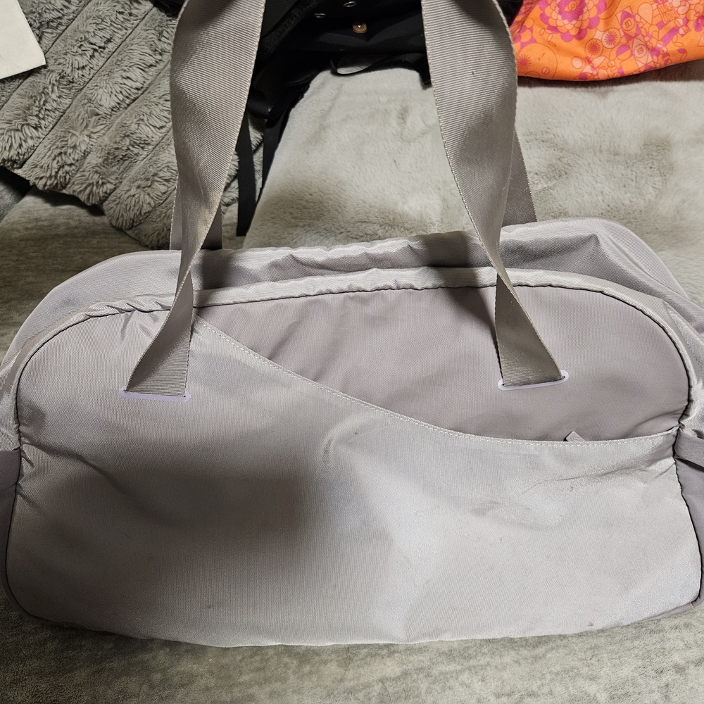 Gray Duffel Bag